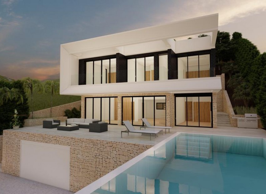 Nueva construcción  - Villa -
Altea