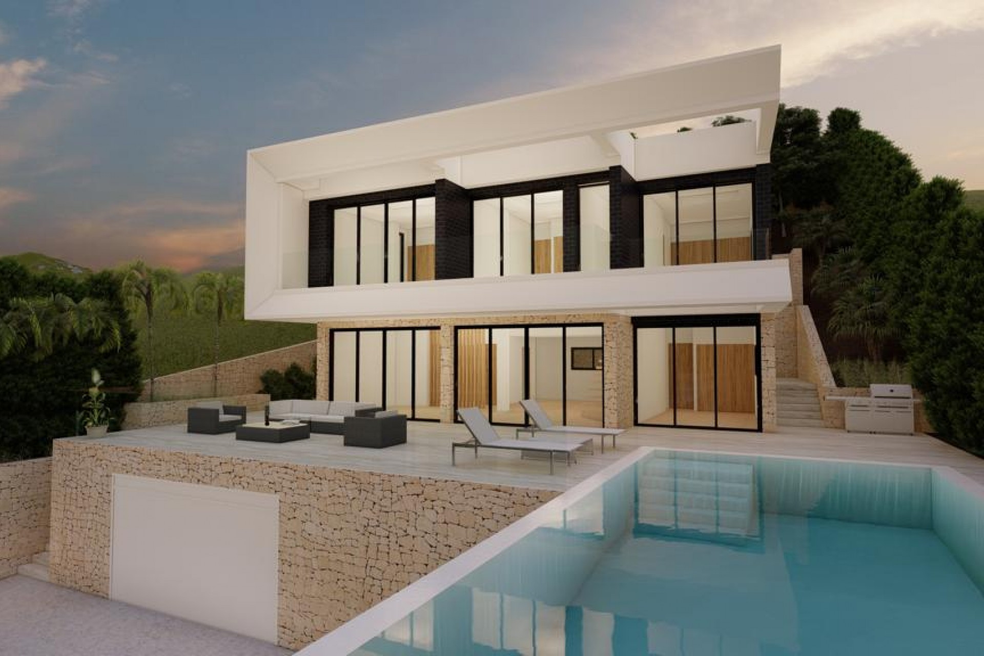 Nueva construcción  - Villa -
Altea