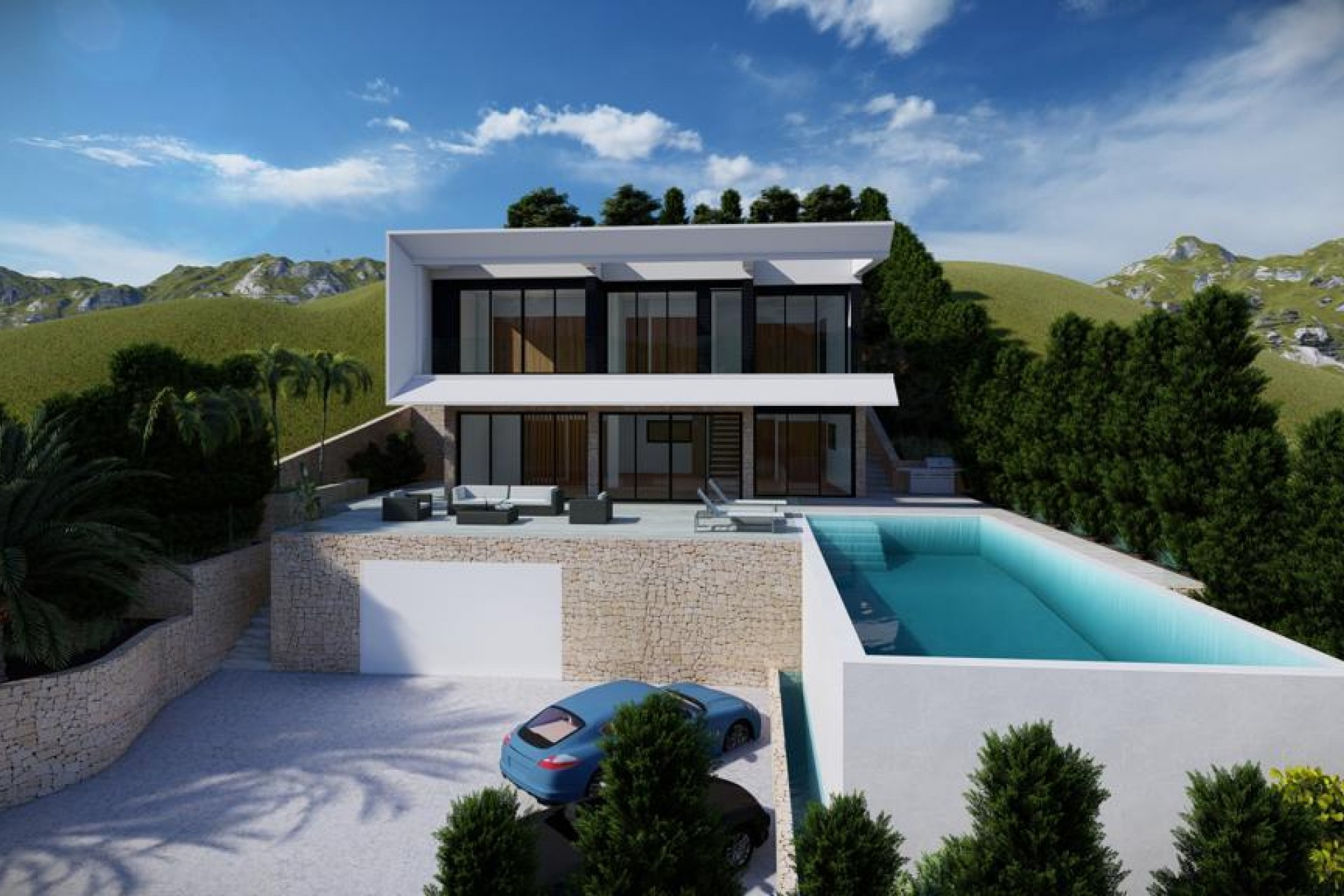 Nueva construcción  - Villa -
Altea