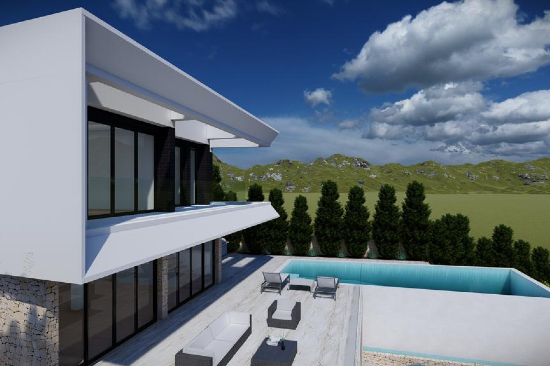 Nueva construcción  - Villa -
Altea