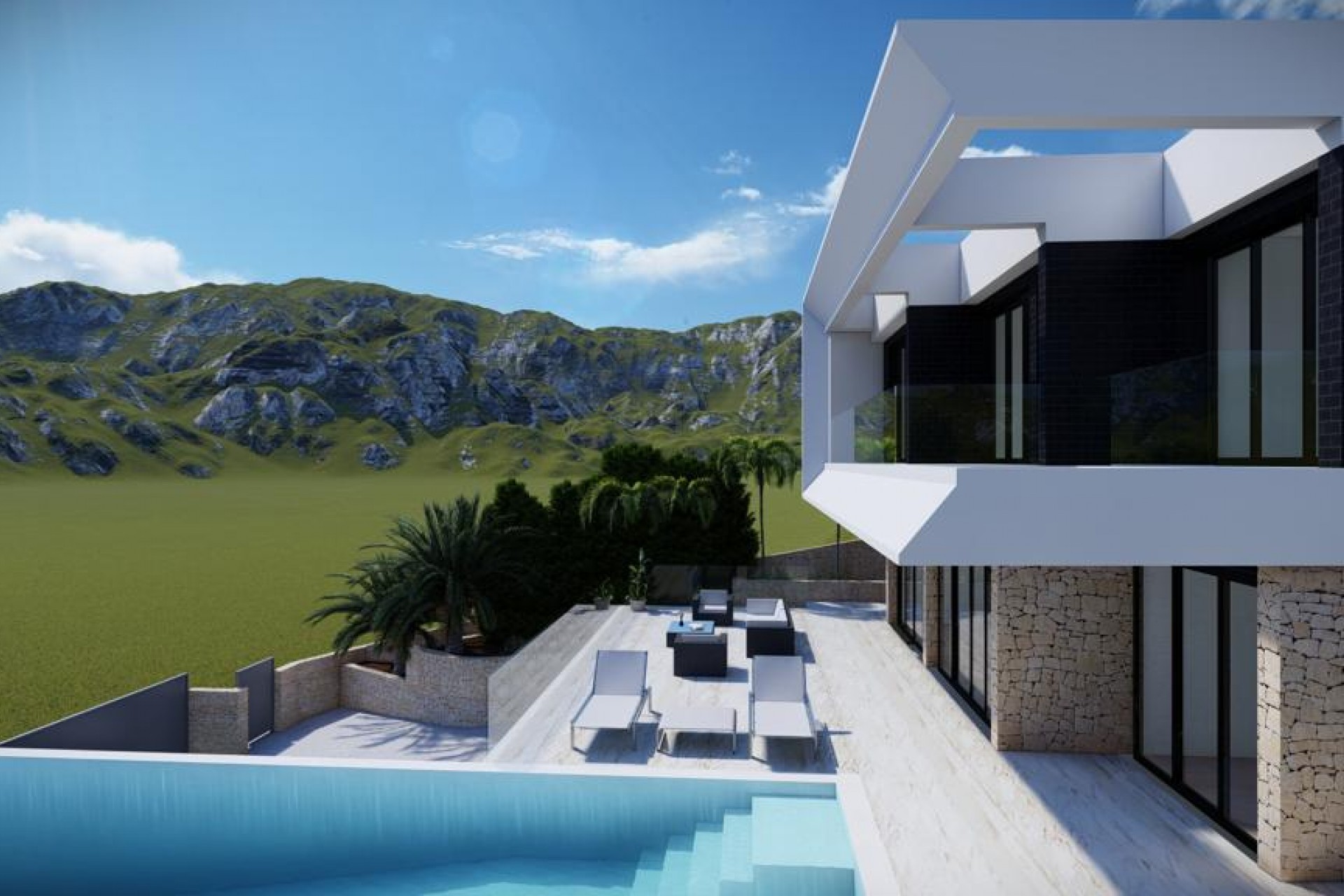 Nueva construcción  - Villa -
Altea