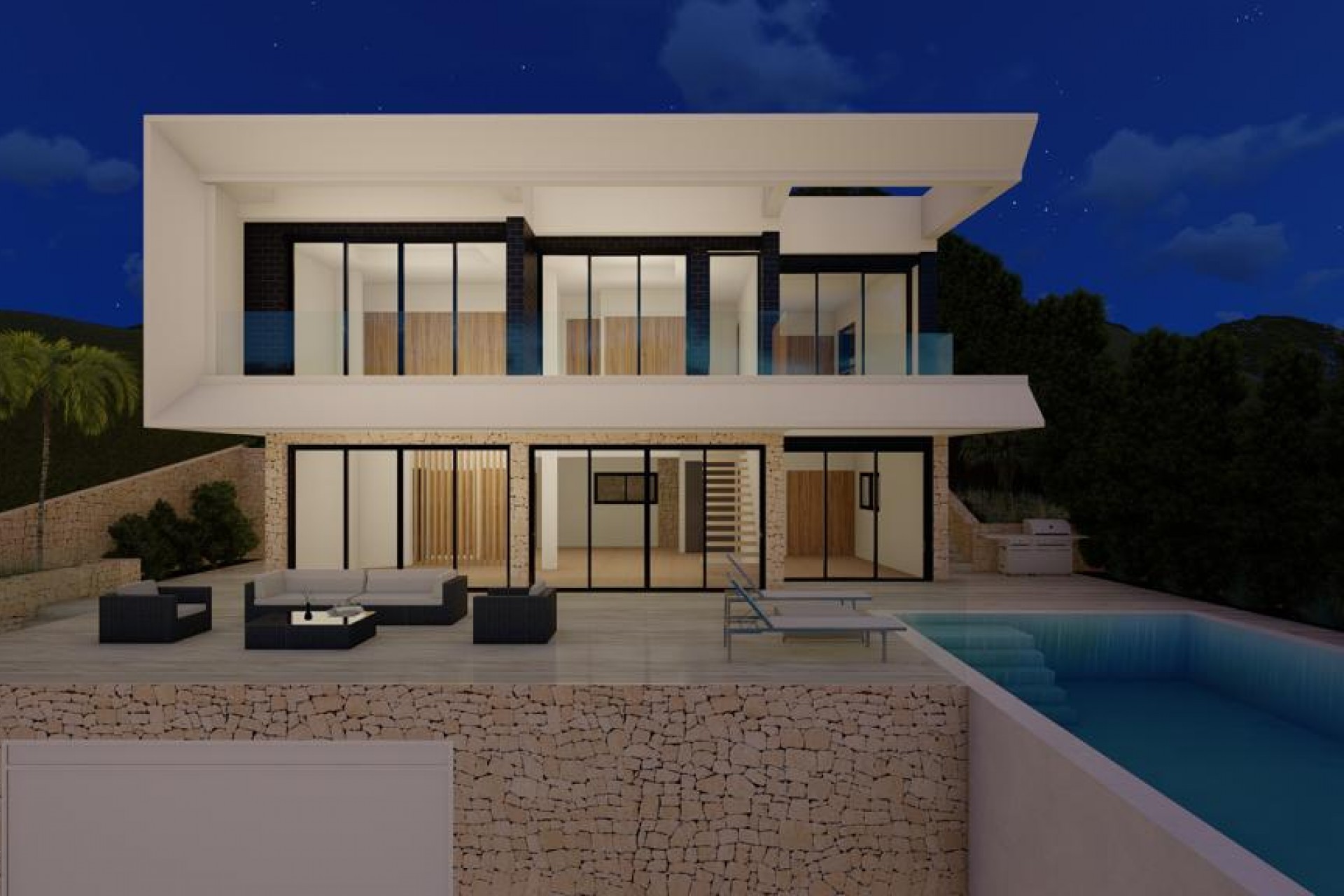 Nueva construcción  - Villa -
Altea