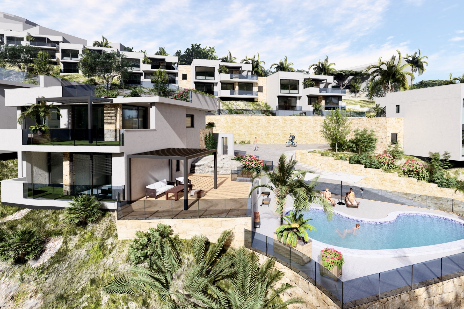 Nueva construcción  - Villa -
Altea