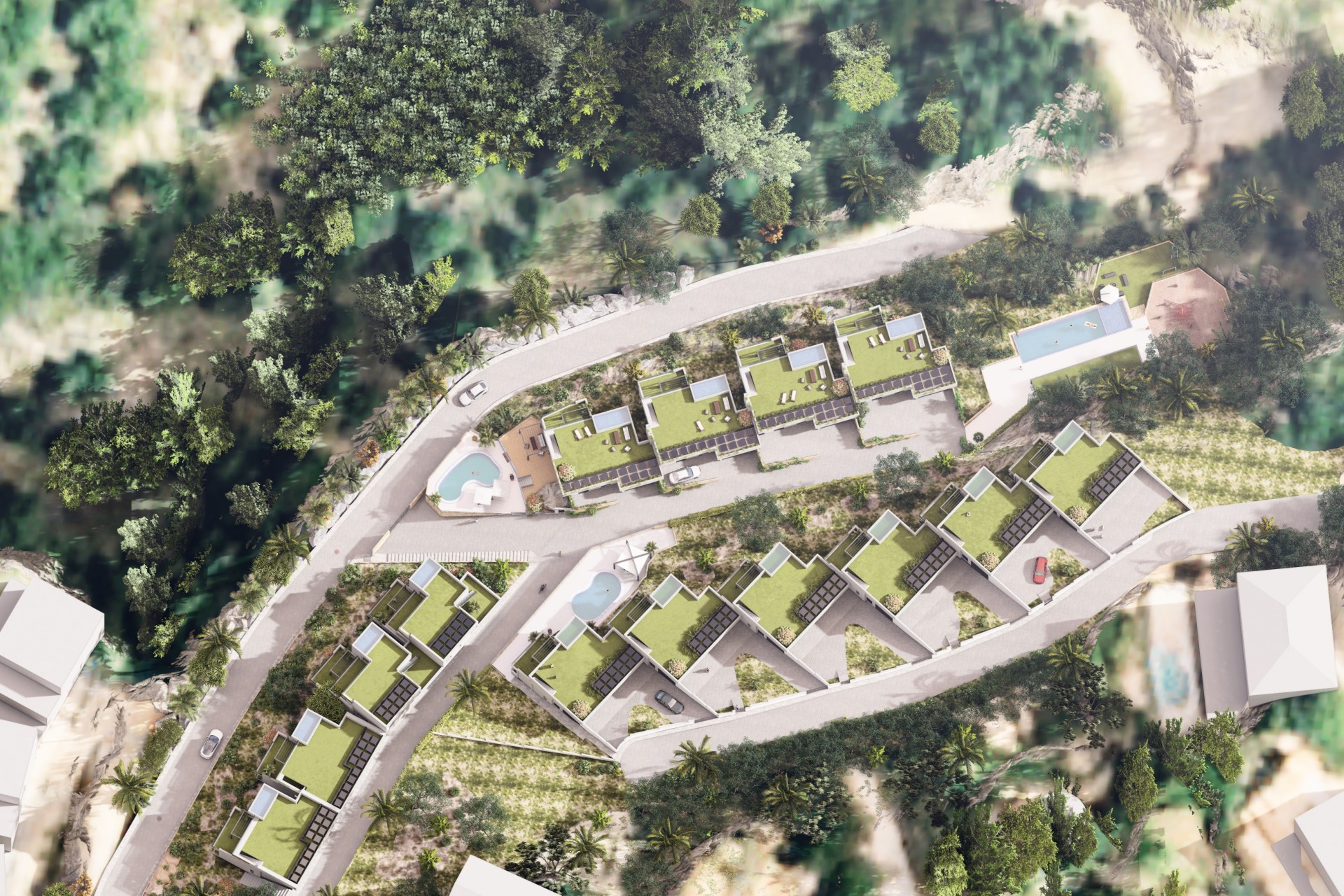 Nueva construcción  - Villa -
Altea