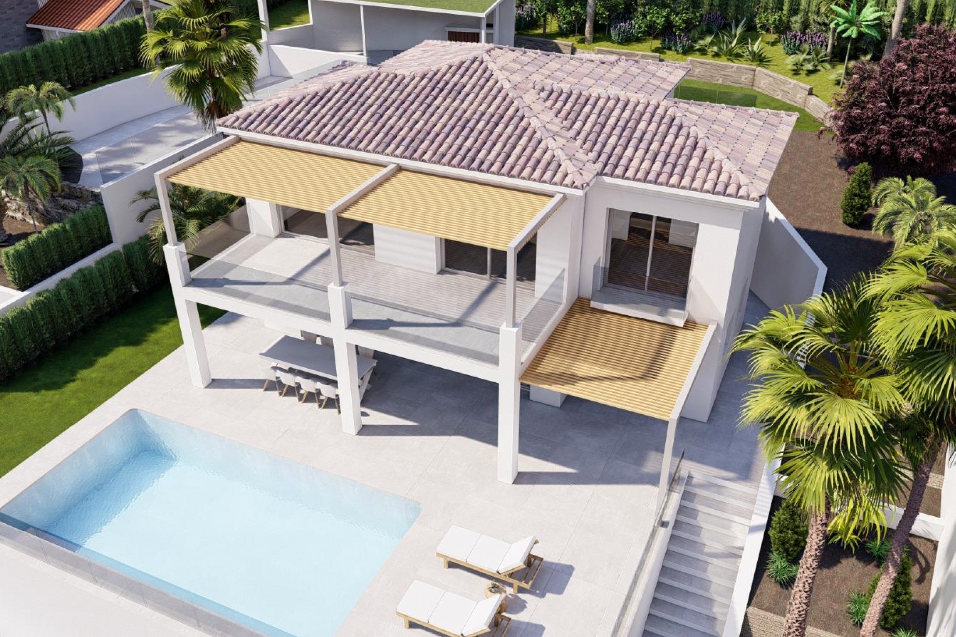Nueva construcción  - Villa -
Altea