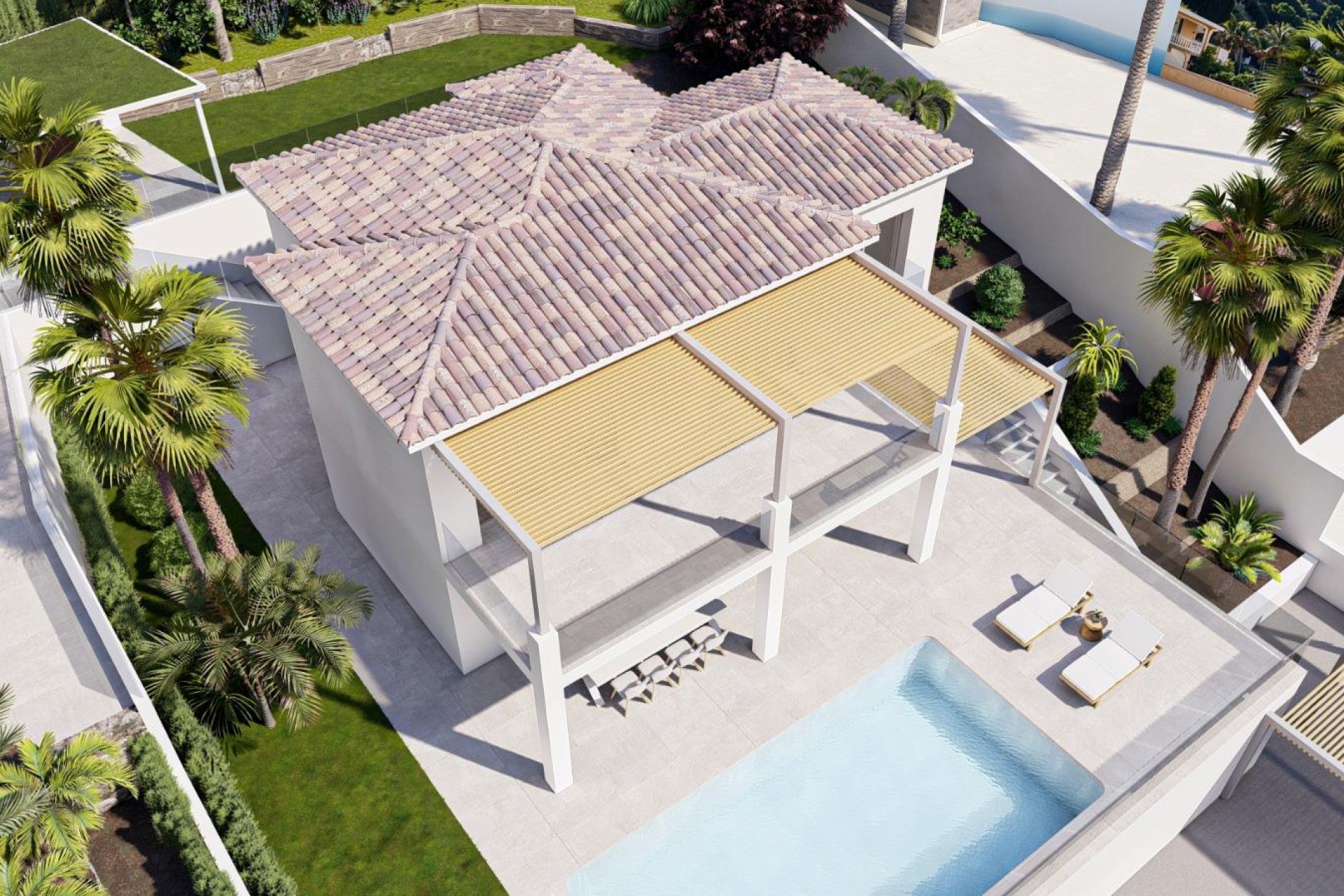 Nueva construcción  - Villa -
Altea