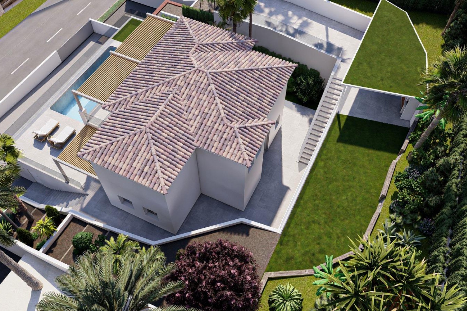 Nueva construcción  - Villa -
Altea
