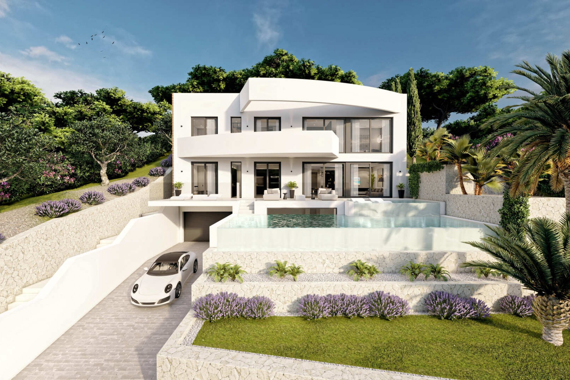 Nueva construcción  - Villa -
Altea
