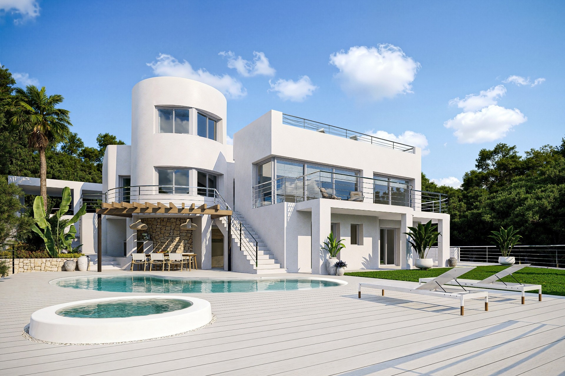 Nueva construcción  - Villa -
Altea