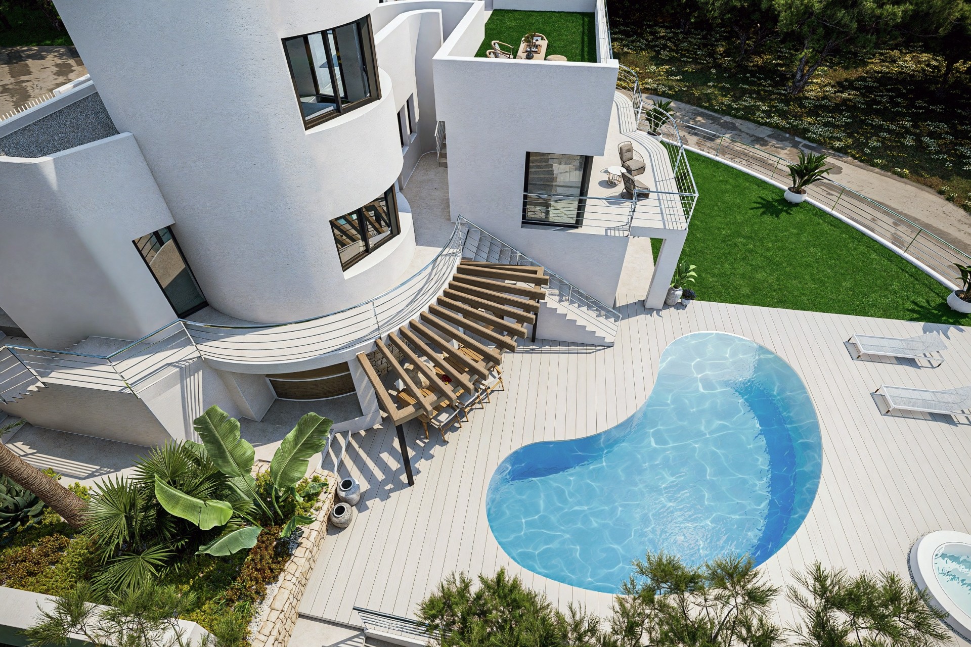 Nueva construcción  - Villa -
Altea