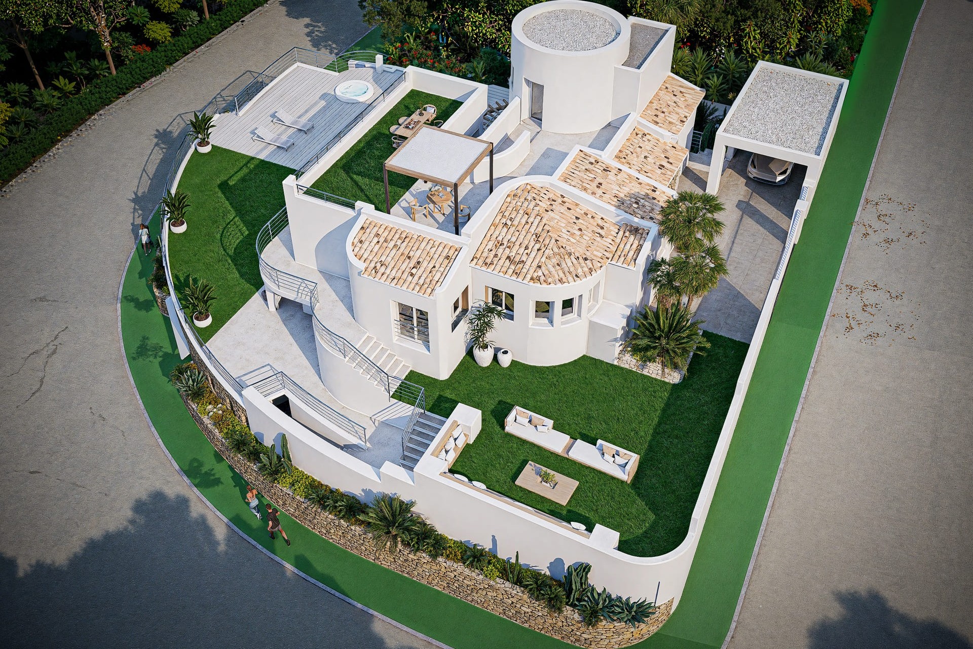 Nueva construcción  - Villa -
Altea