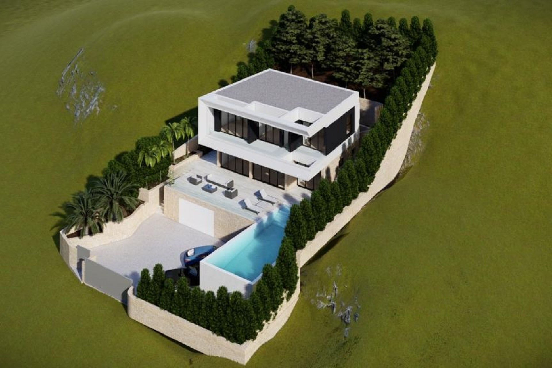 Nueva construcción  - Villa -
Altea