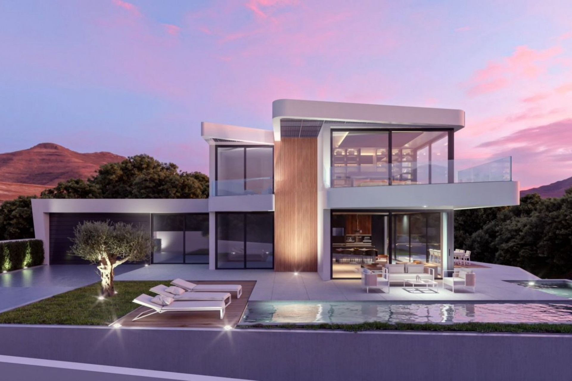 Nueva construcción  - Villa -
Altea