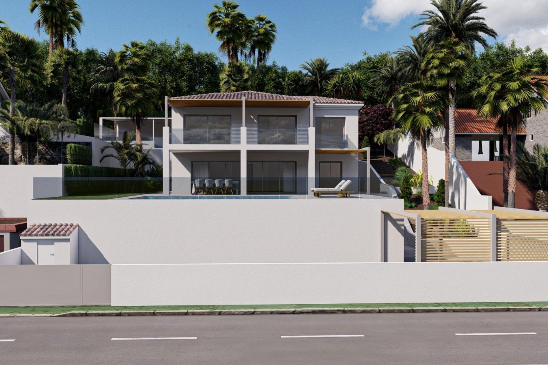 Nueva construcción  - Villa -
Altea