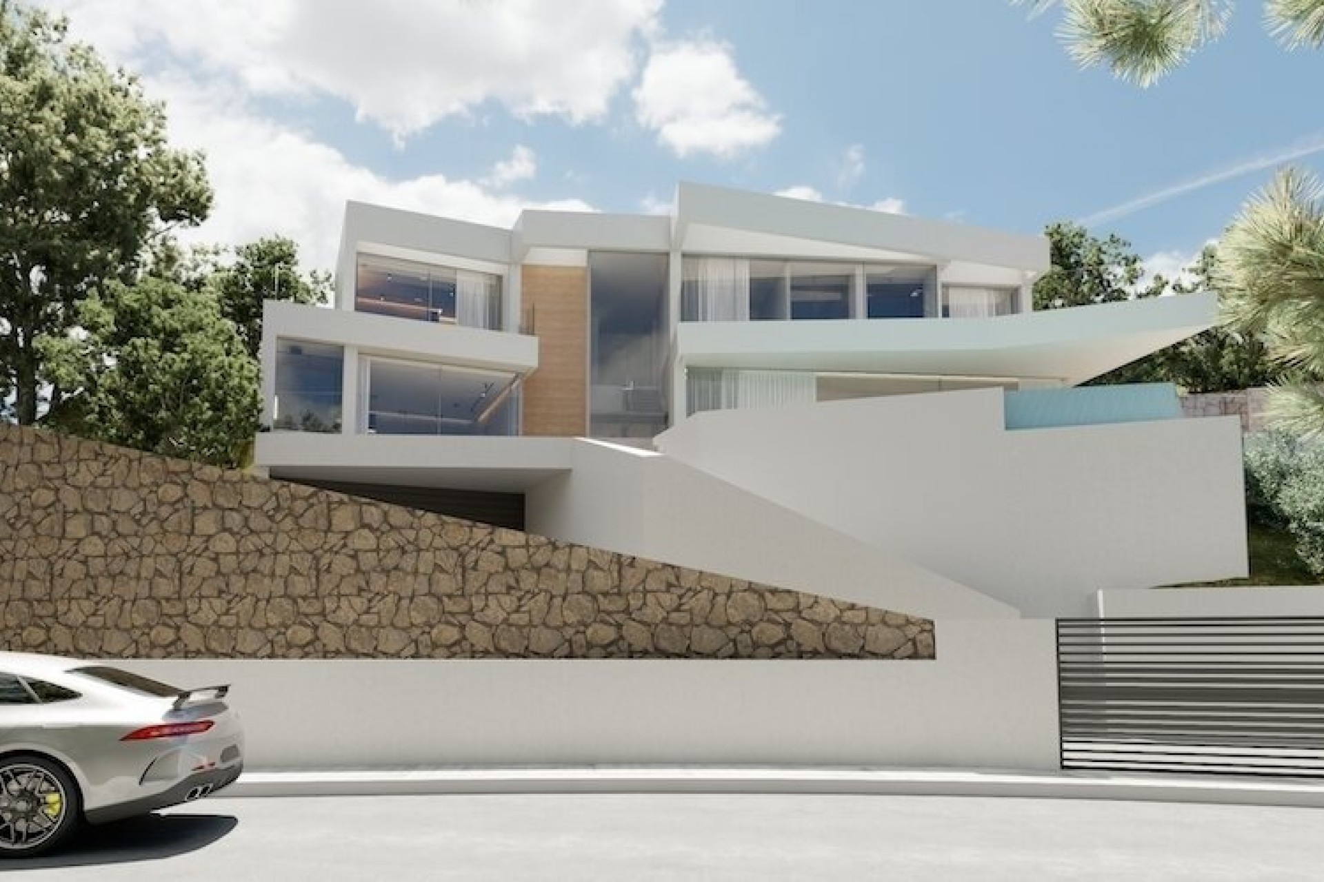 Nueva construcción  - Villa -
Altea