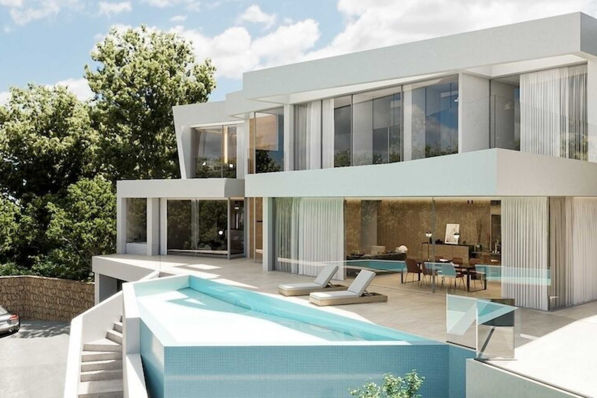 Nueva construcción  - Villa -
Altea