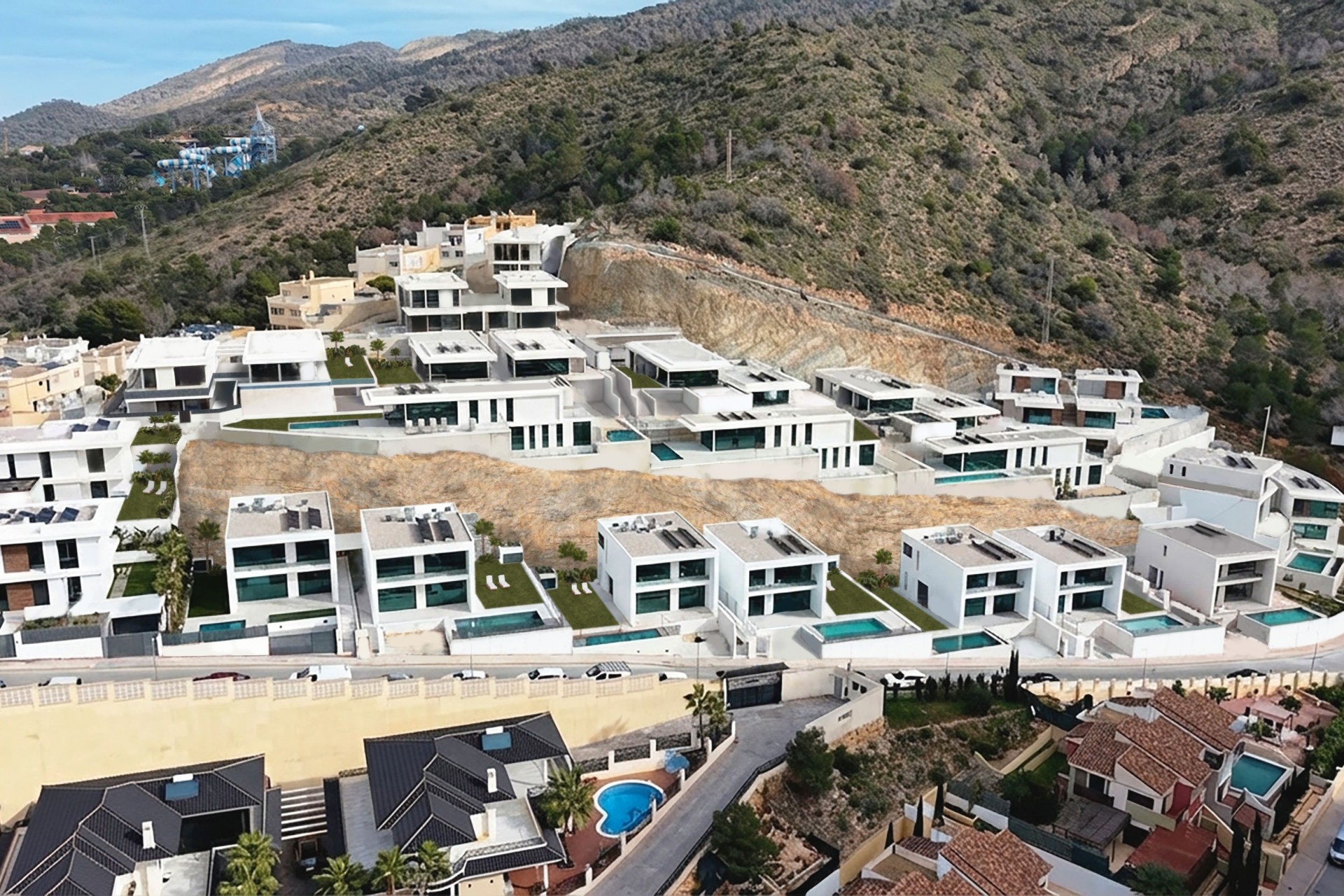 Nueva construcción  - Villa -
Benidorm