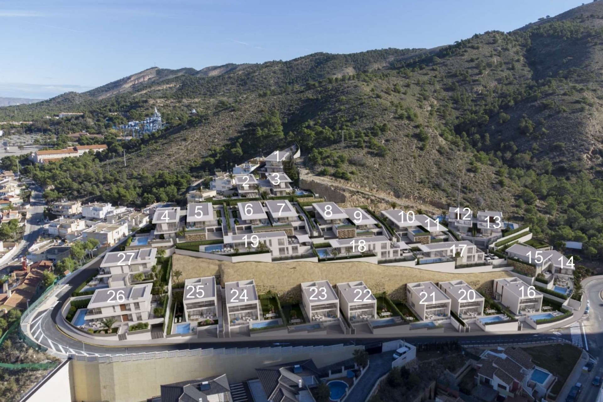 Nueva construcción  - Villa -
Benidorm