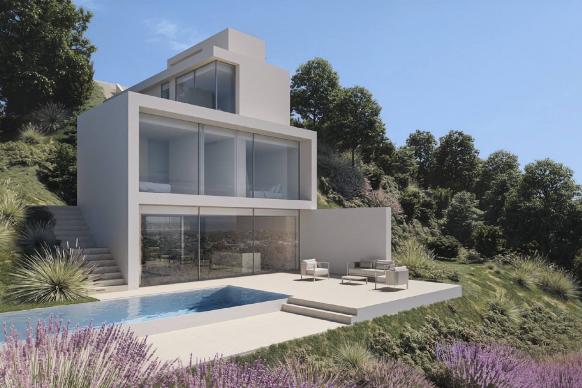 Nueva construcción  - Villa -
Benissa - La Fustera