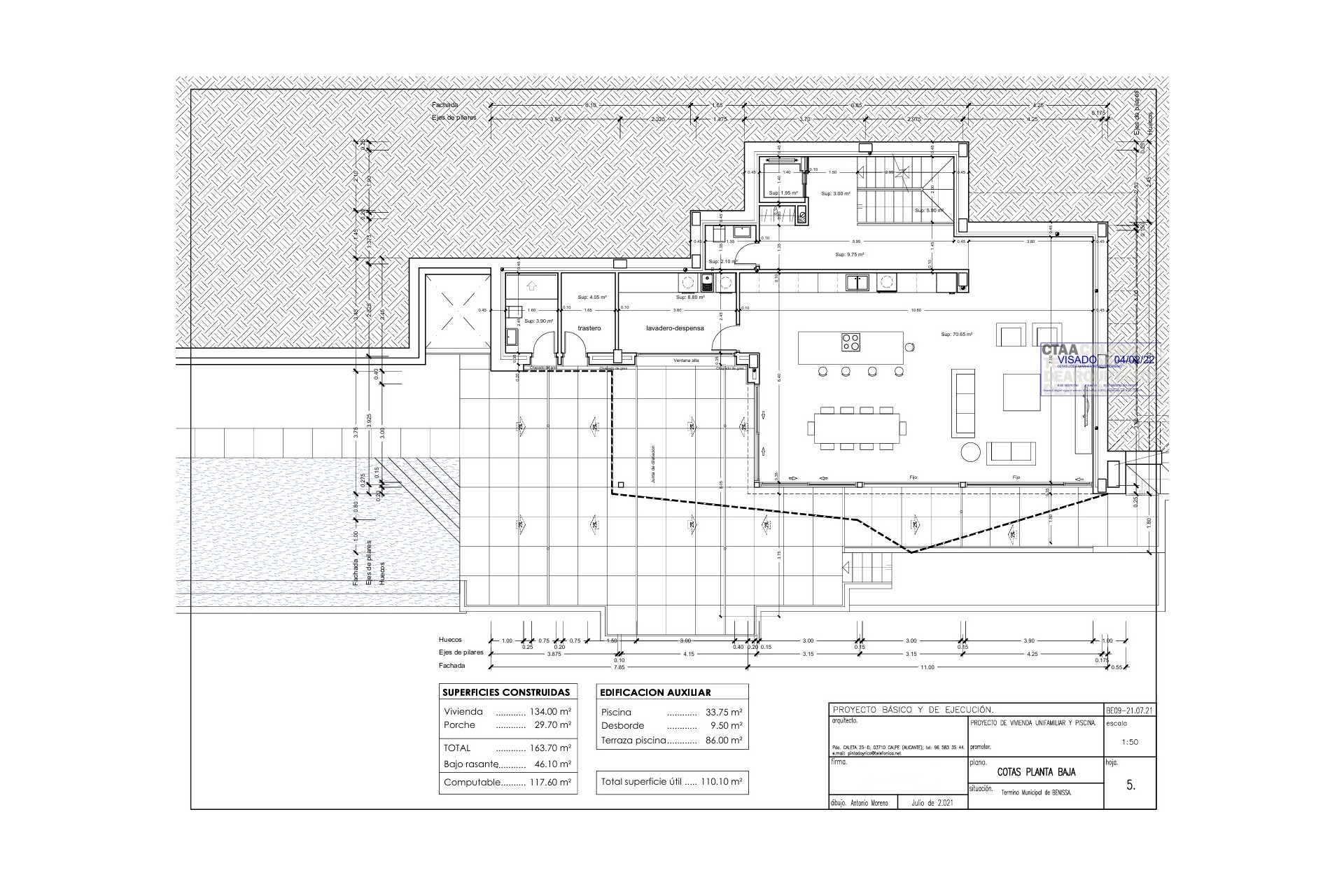 Nueva construcción  - Villa -
Benissa - Raco de Galeno