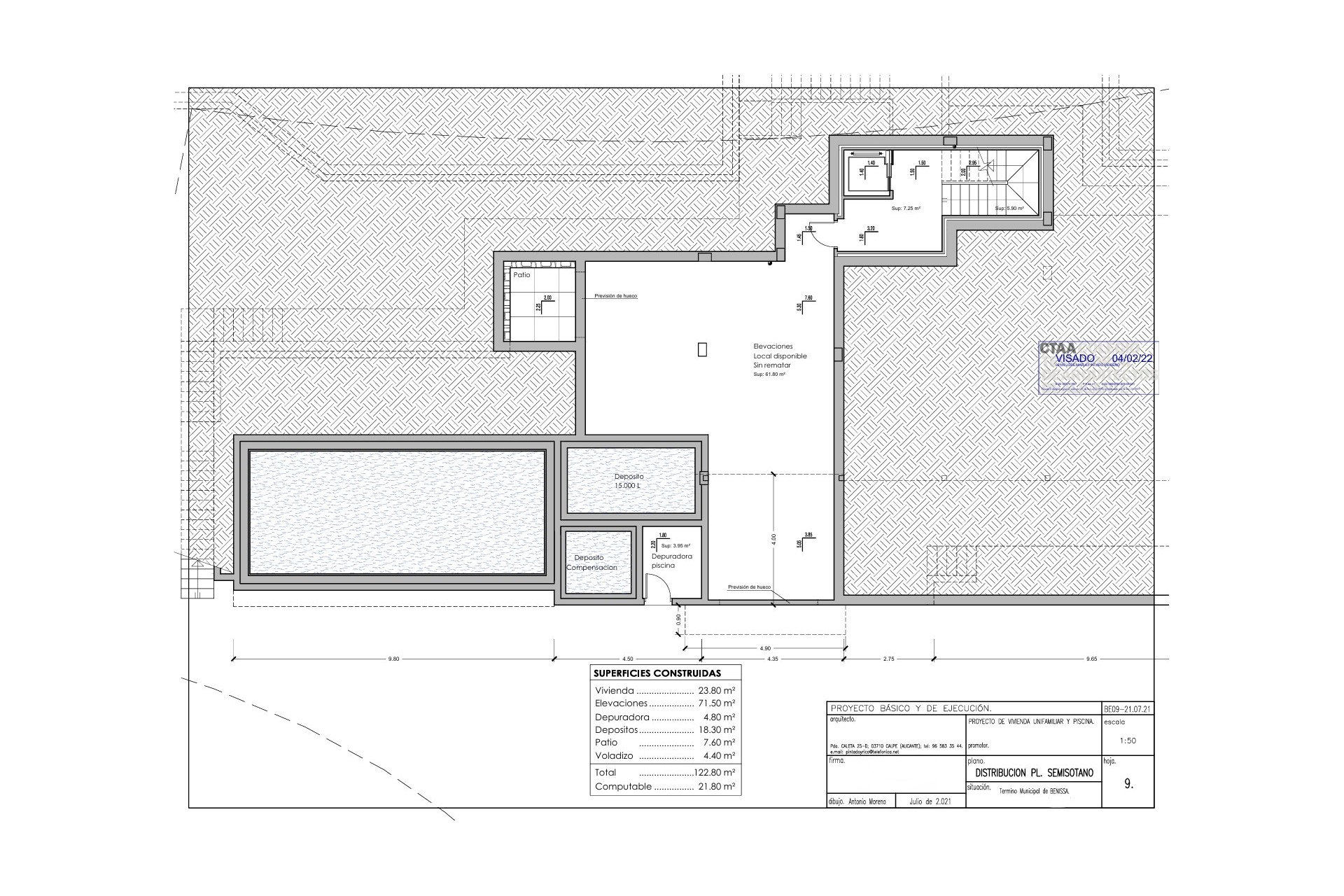 Nueva construcción  - Villa -
Benissa - Raco de Galeno