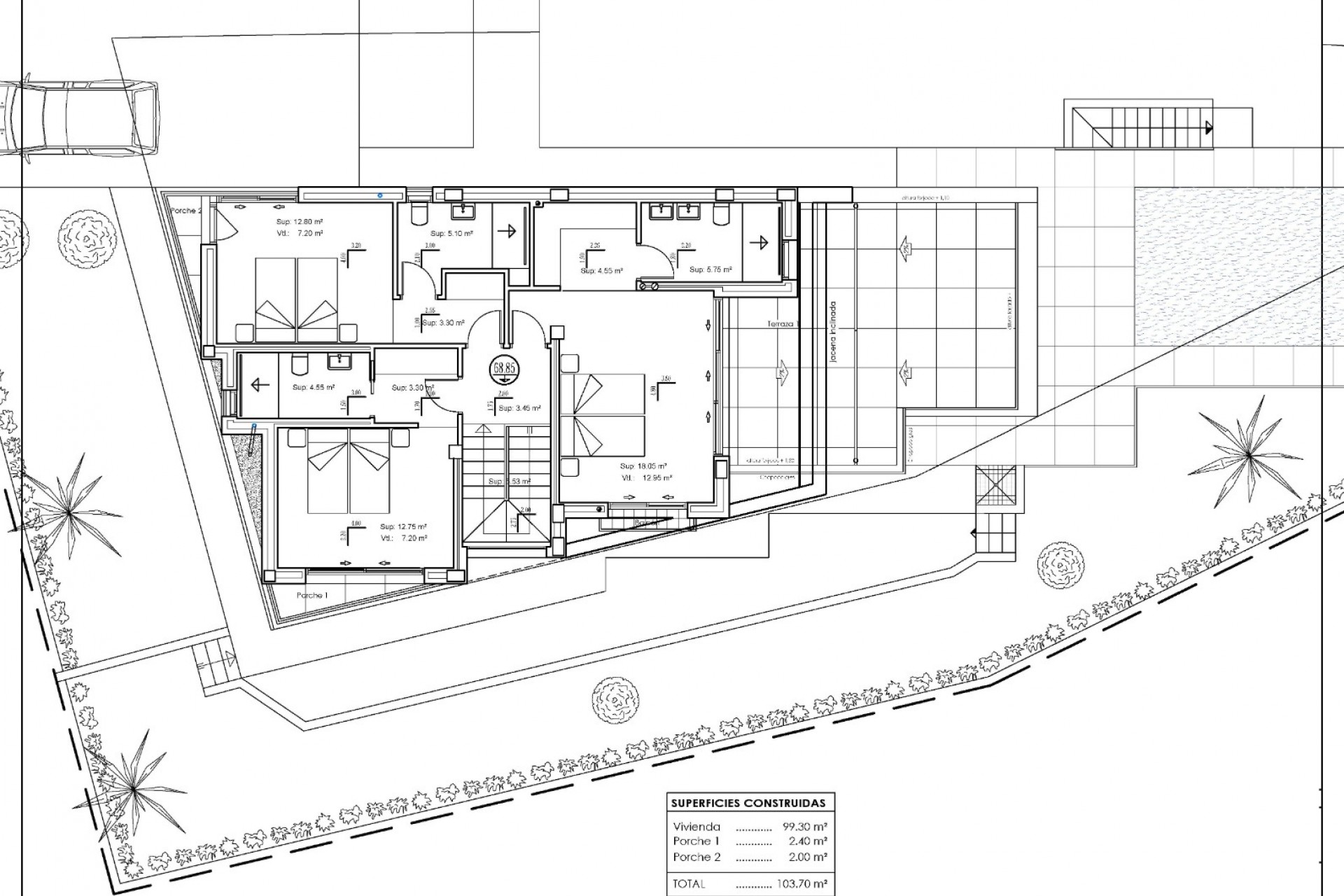 Nueva construcción  - Villa -
Calpe - Cometa