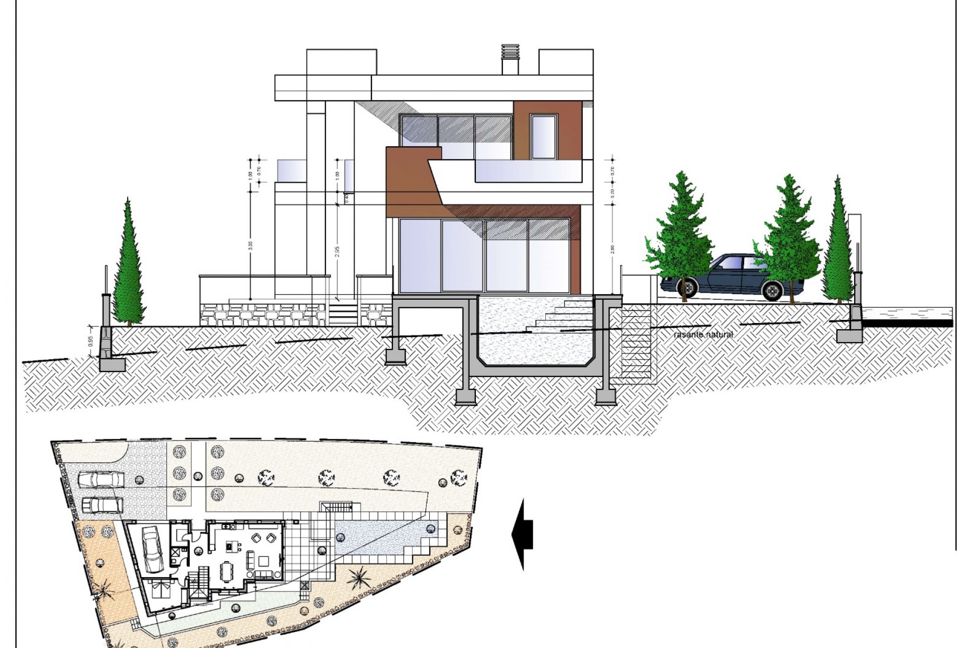 Nueva construcción  - Villa -
Calpe - Cometa