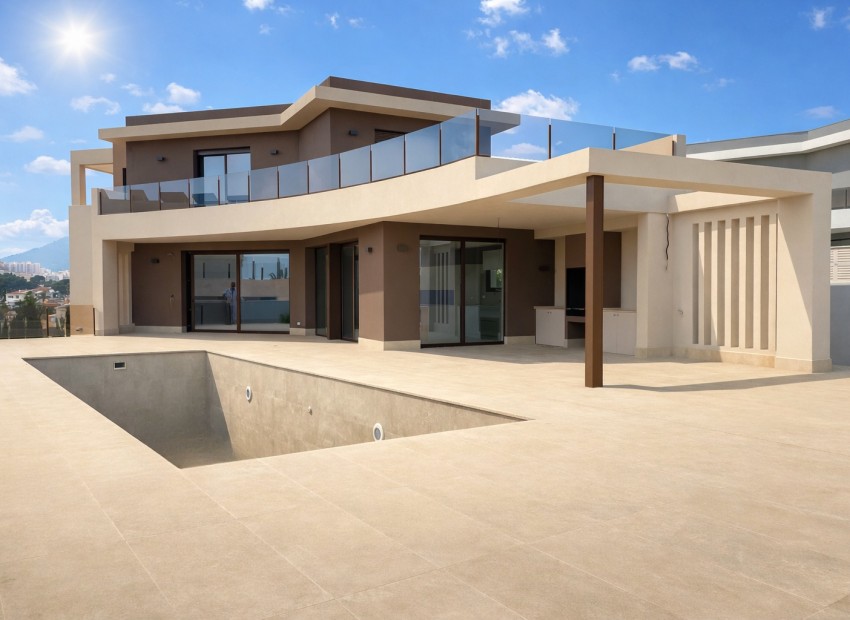 Nueva construcción  - Villa -
Calpe - Partida Enchinent