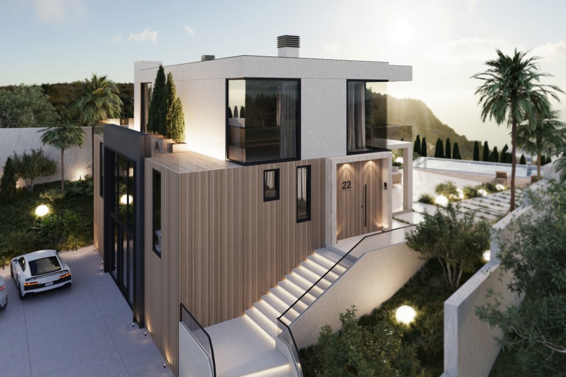 Nueva construcción  - Villa -
Calpe - Partida Oltamar