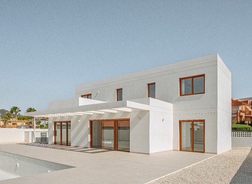 Nueva construcción  - Villa -
Calpe - Pla Roig
