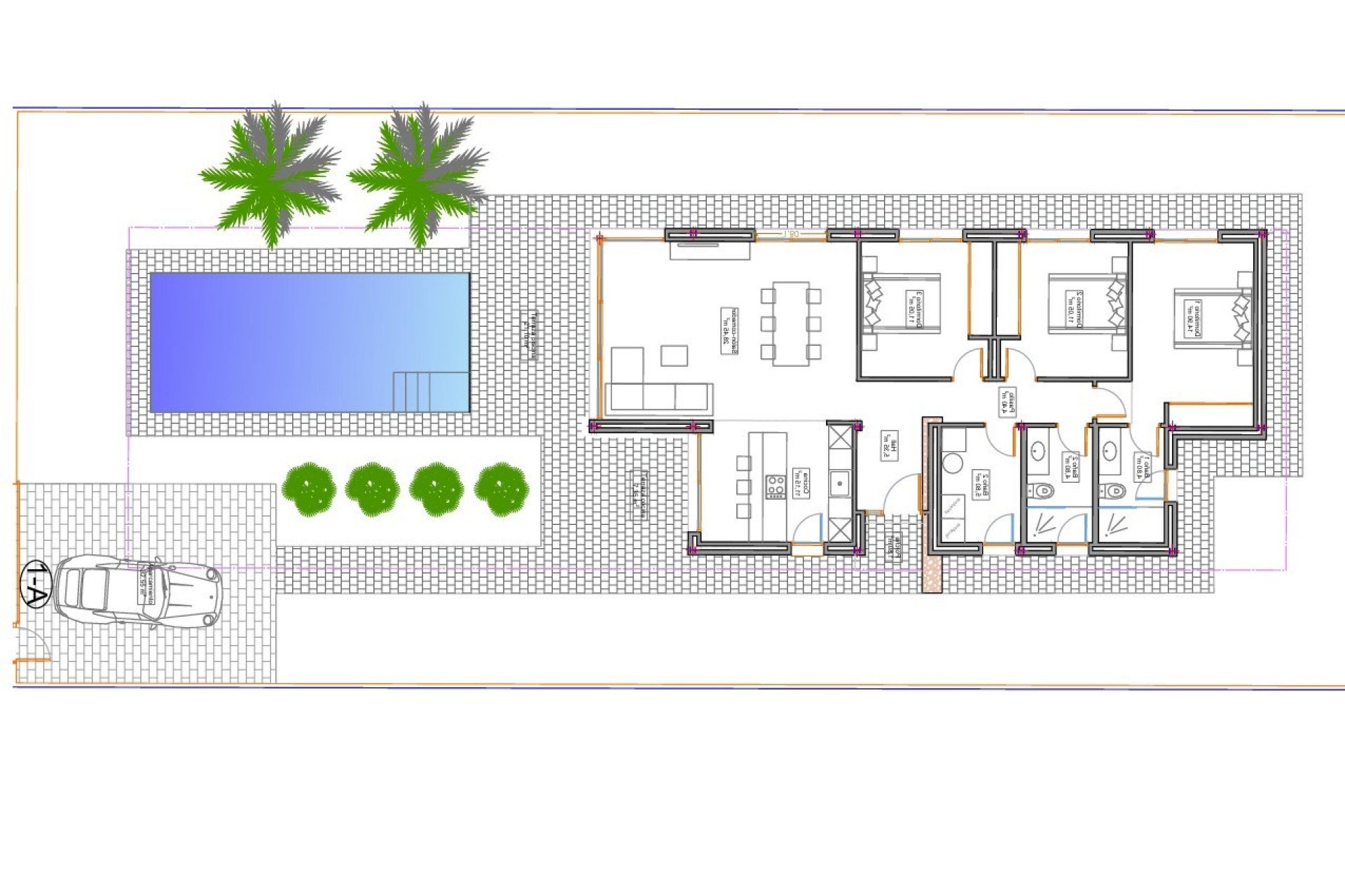 Nueva construcción  - Villa -
Els Poblets - Partida Barranquets