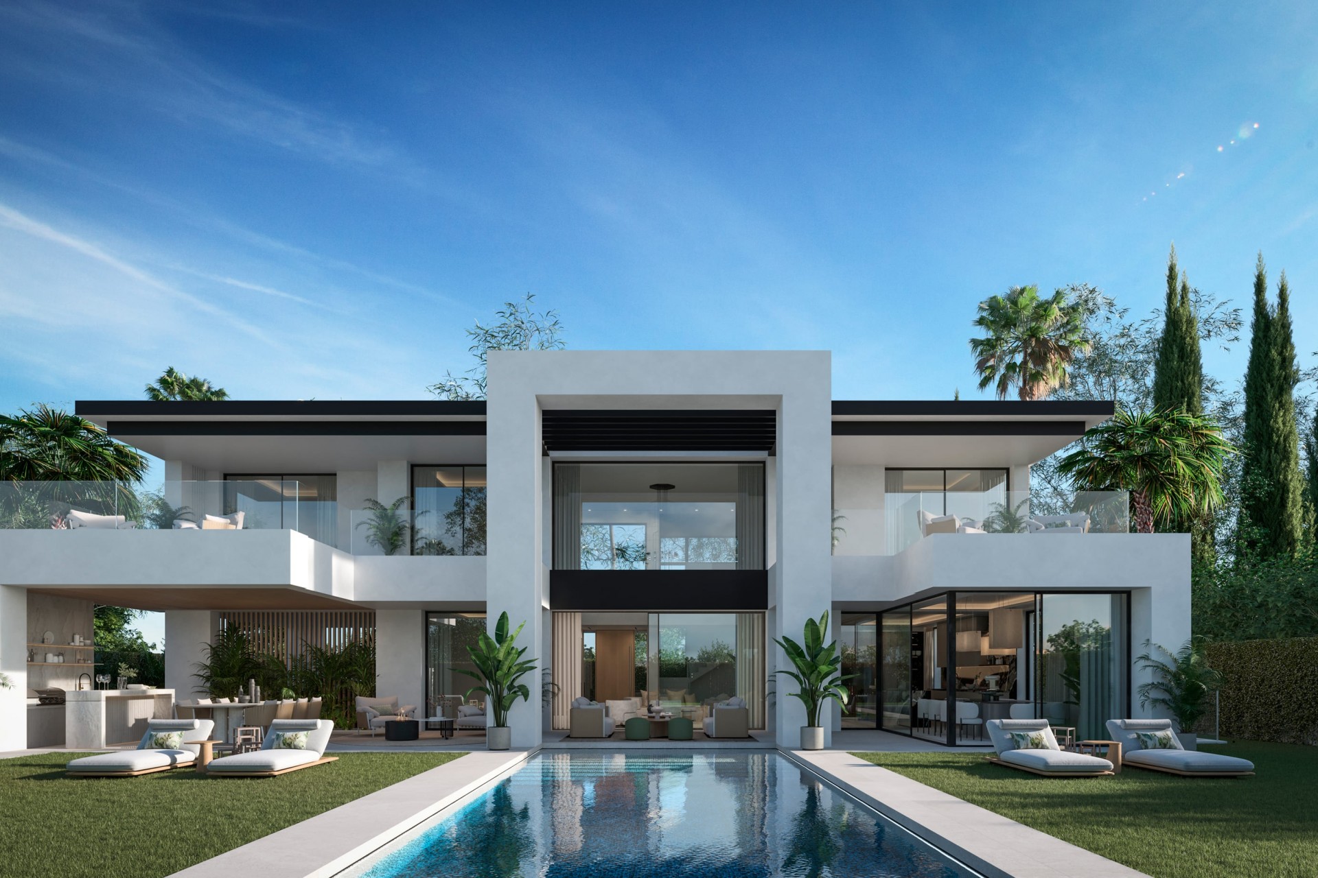 Nueva construcción  - Villa -
Estepona
