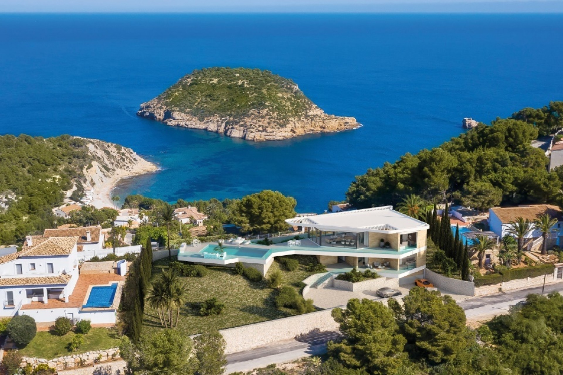 Nueva construcción  - Villa -
Jávea / Xàbia - Portichol - Balcón al Mar