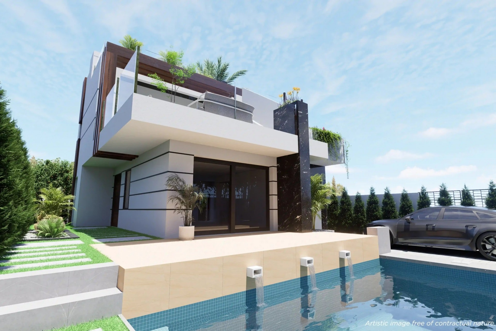 Nueva construcción  - Villa -
Los Alcazares