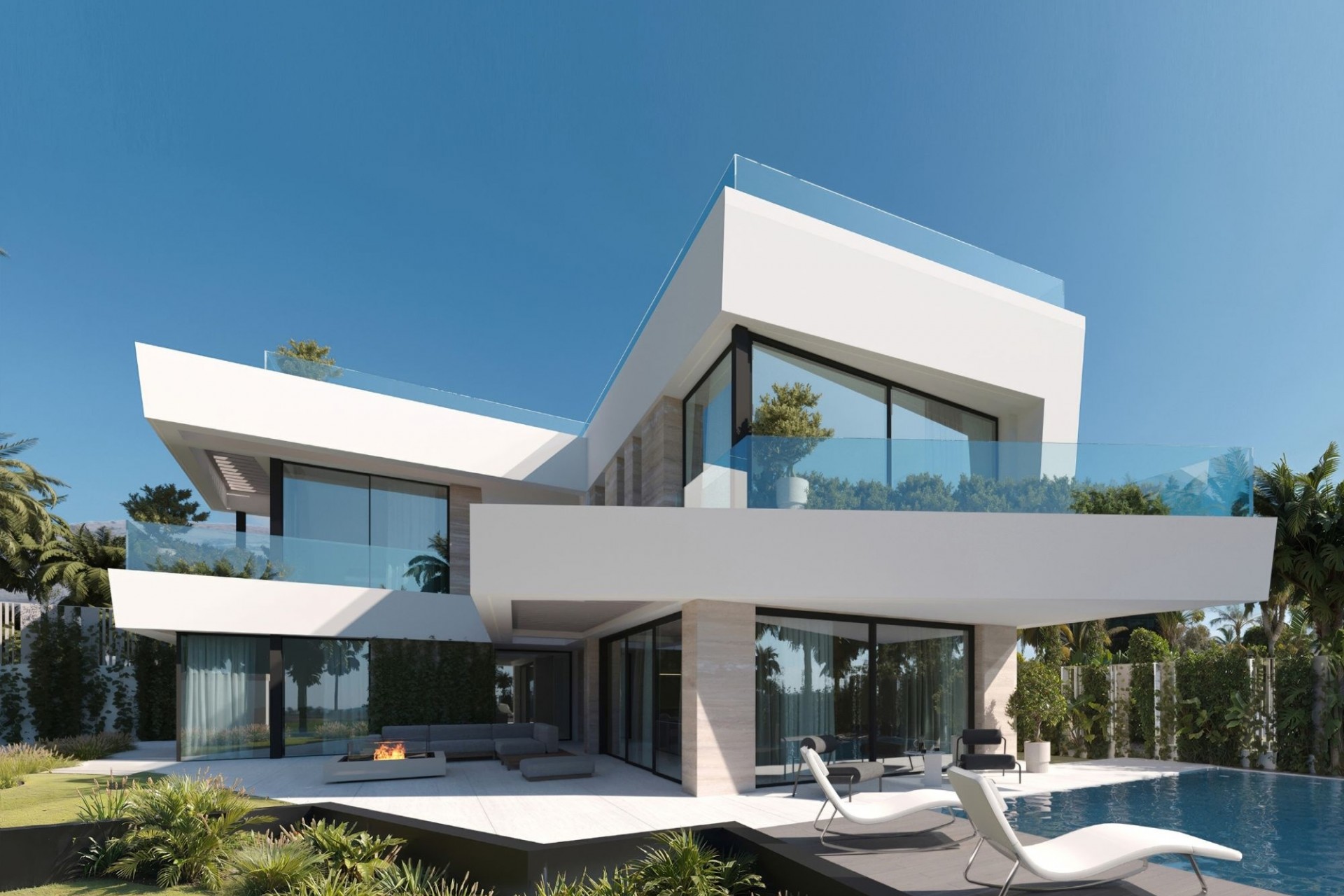 Nueva construcción  - Villa -
Mijas