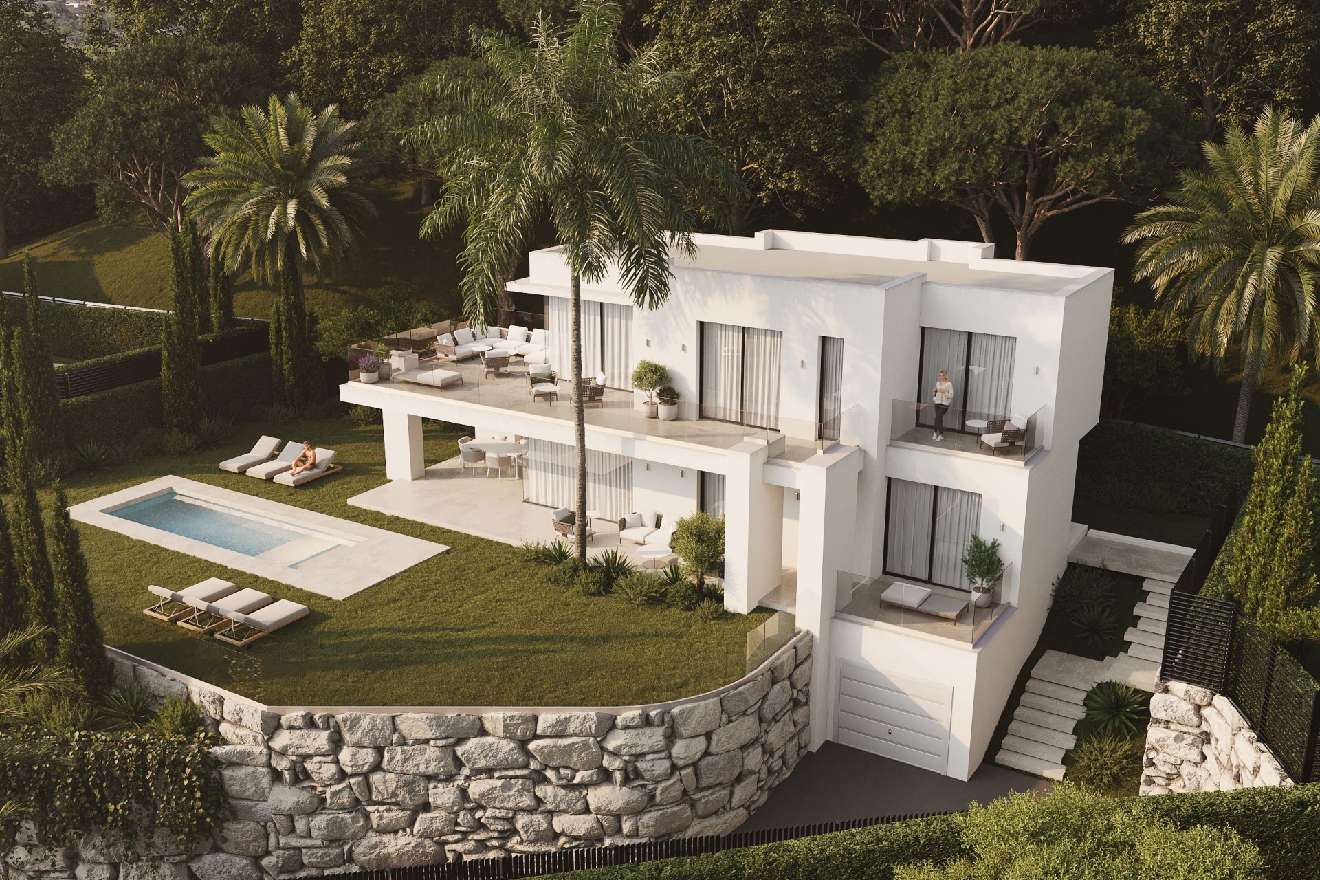 Nueva construcción  - Villa -
Mijas