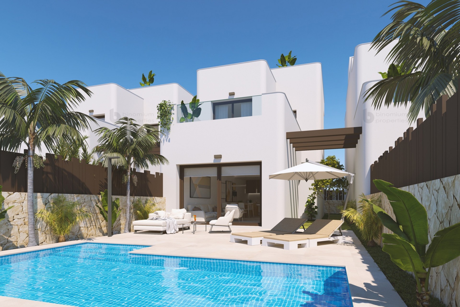 Nueva construcción  - Villa -
Mil Palmeras