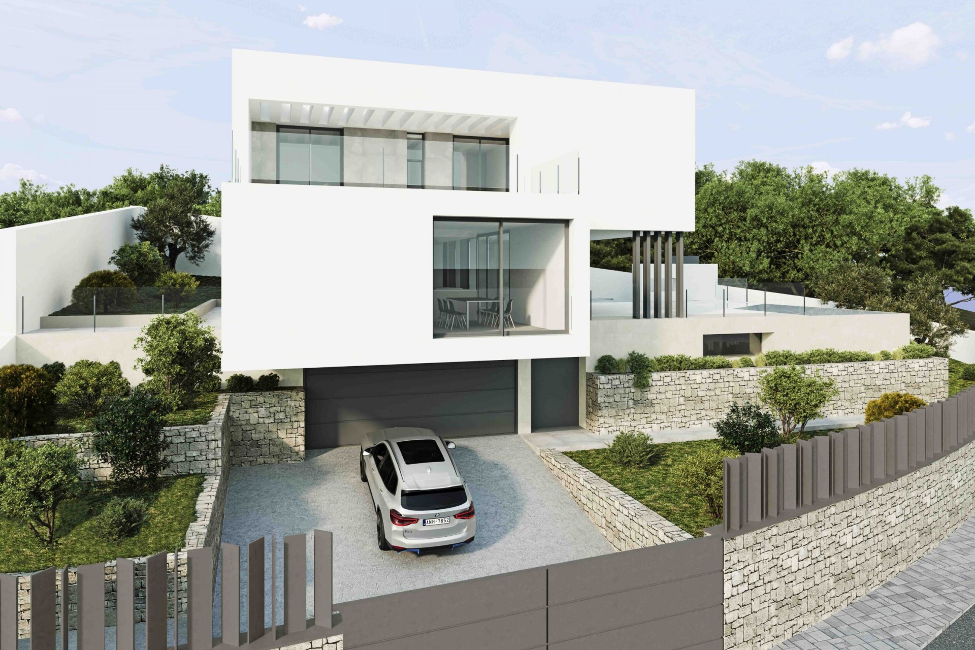 Nueva construcción  - Villa -
Moraira - Benimeit