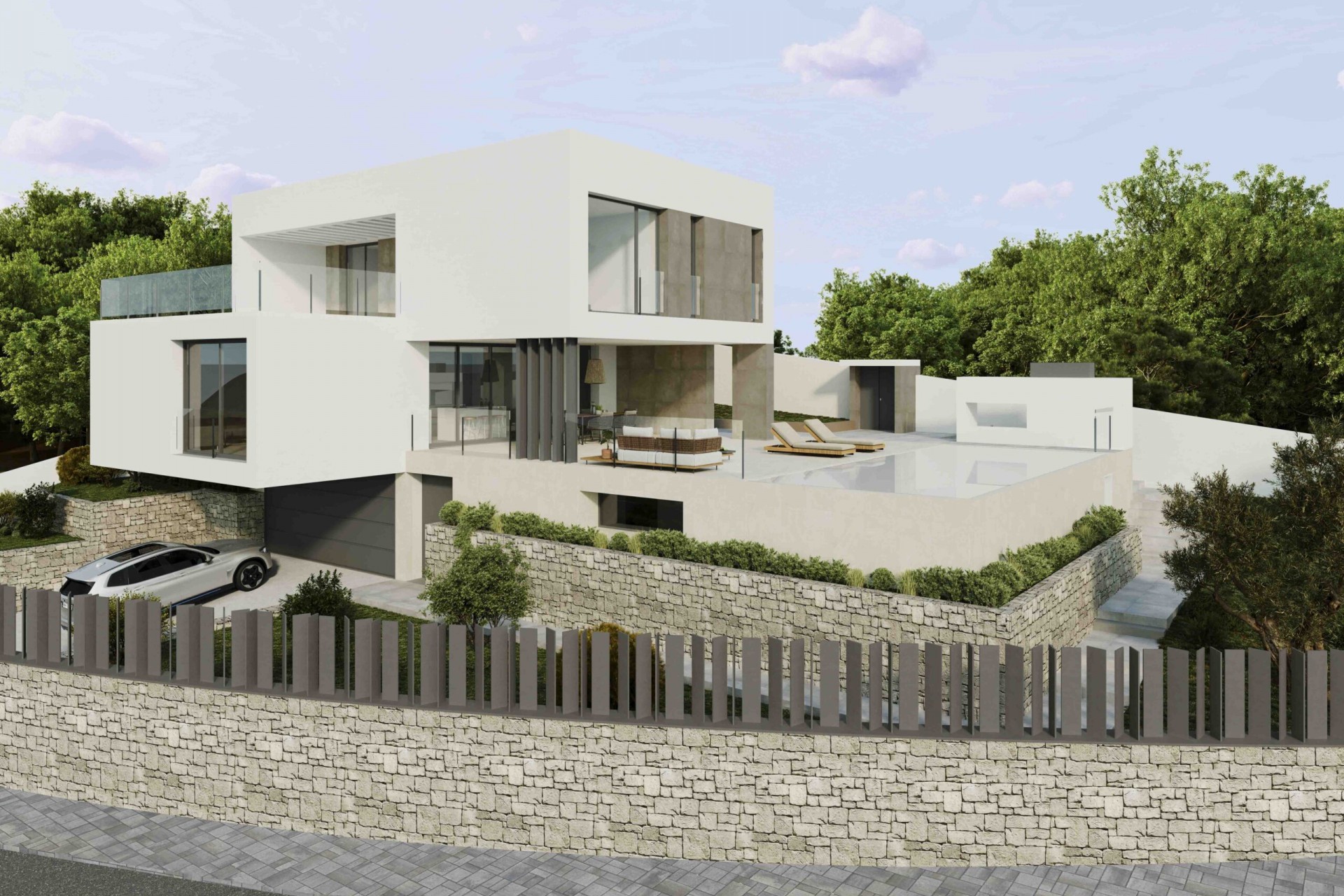Nueva construcción  - Villa -
Moraira - Benimeit
