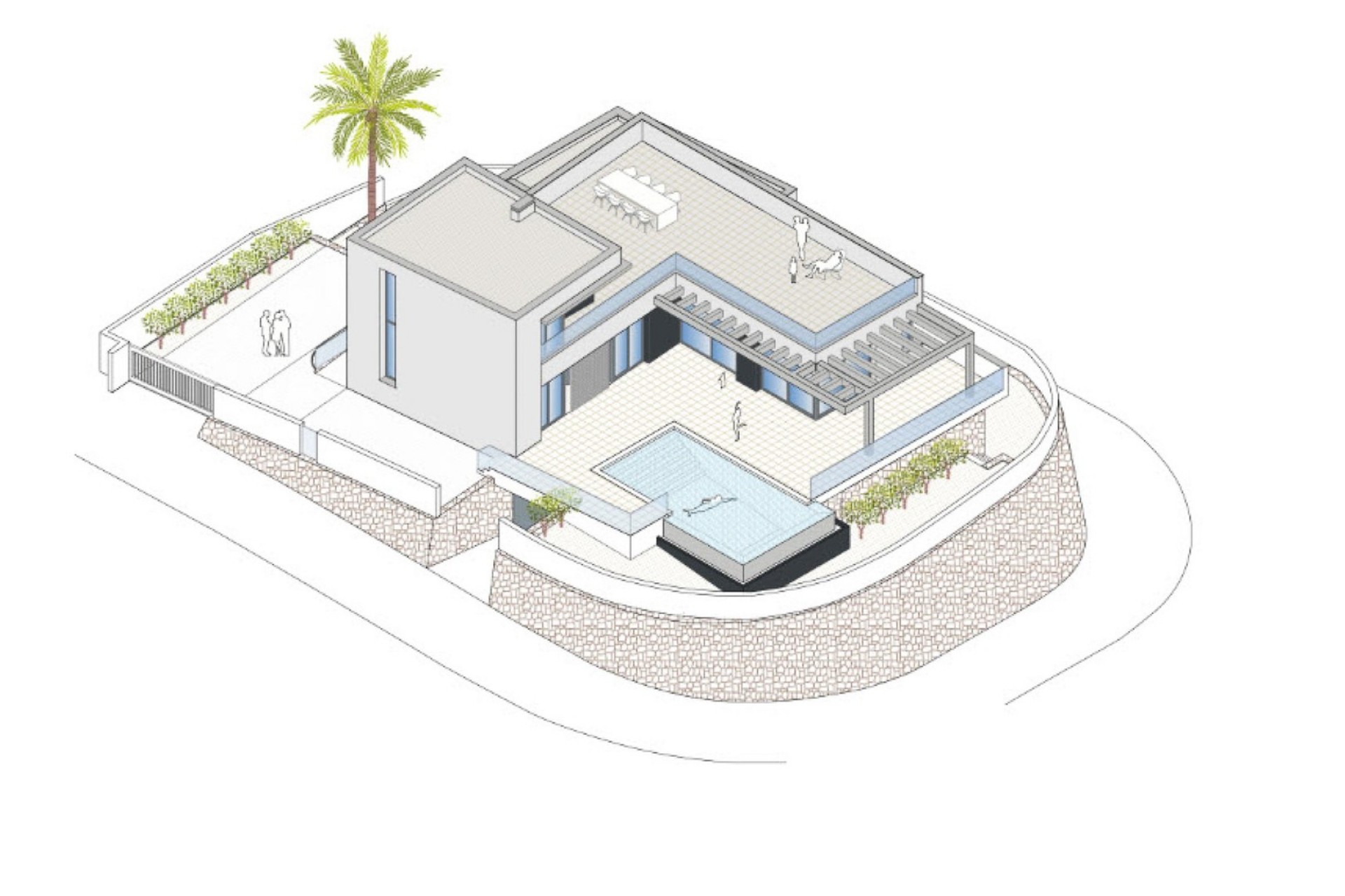Nueva construcción  - Villa -
Moraira - Benimeit