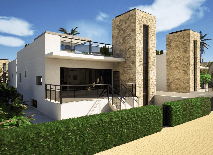 Nueva construcción  - Villa -
Murcia - Camposol Golf