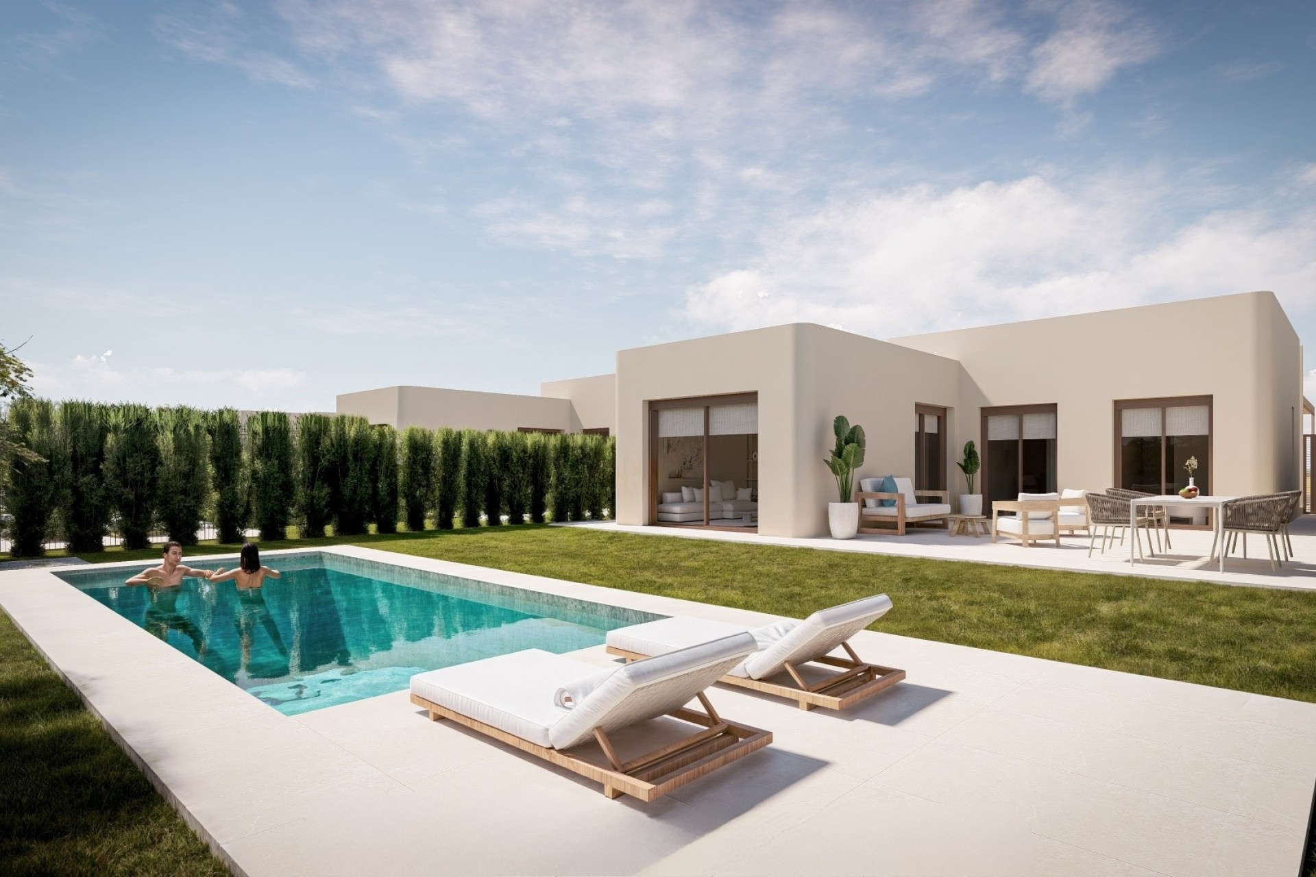 Nueva construcción  - Villa -
Murcia - Corvera Golf