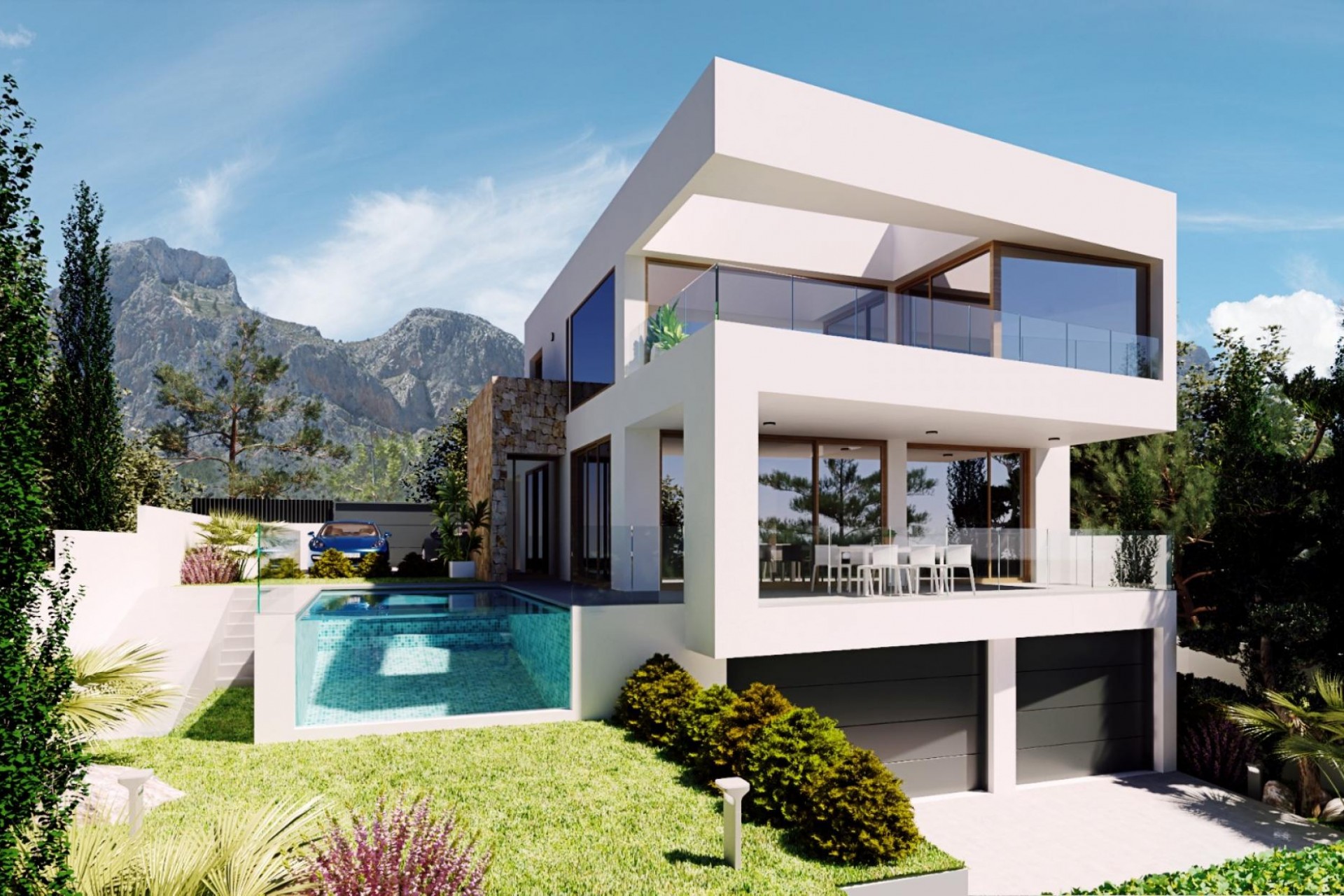 Nueva construcción  - Villa -
Polop