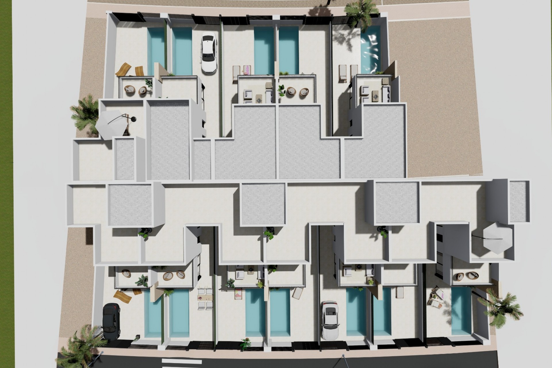 Nueva construcción  - Villa -
Santiago de Ribera
