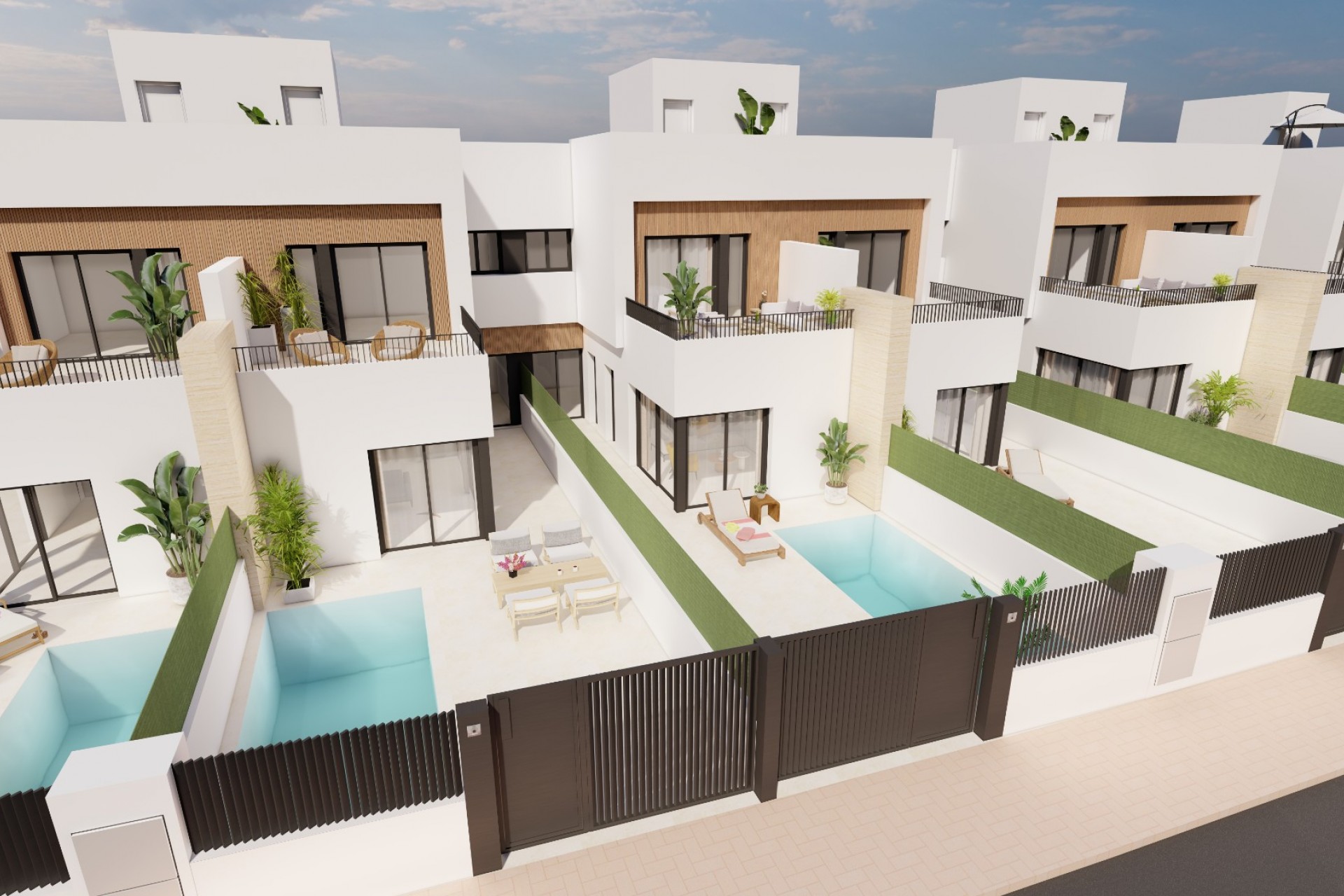 Nueva construcción  - Villa -
Santiago de Ribera