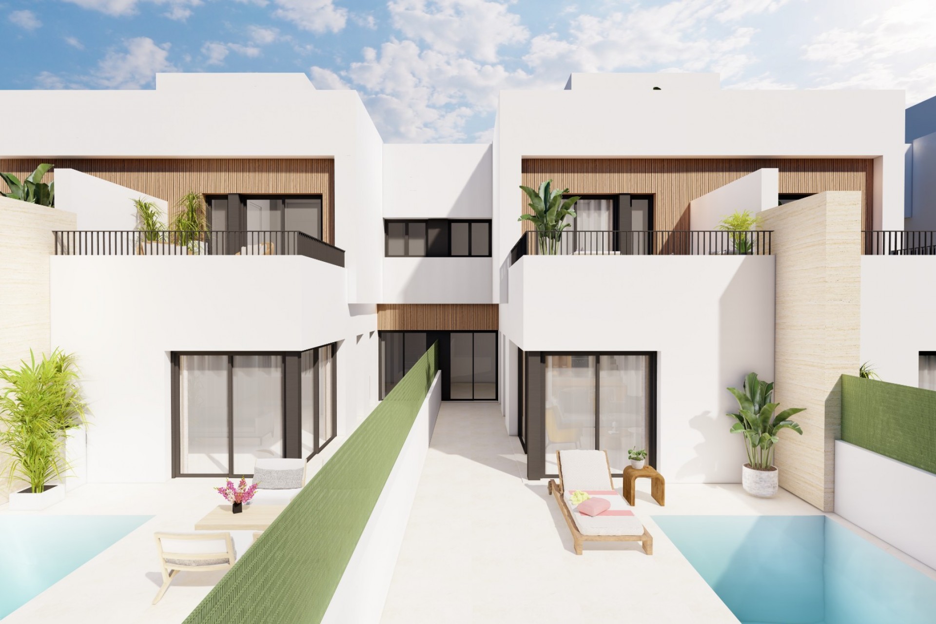 Nueva construcción  - Villa -
Santiago de Ribera