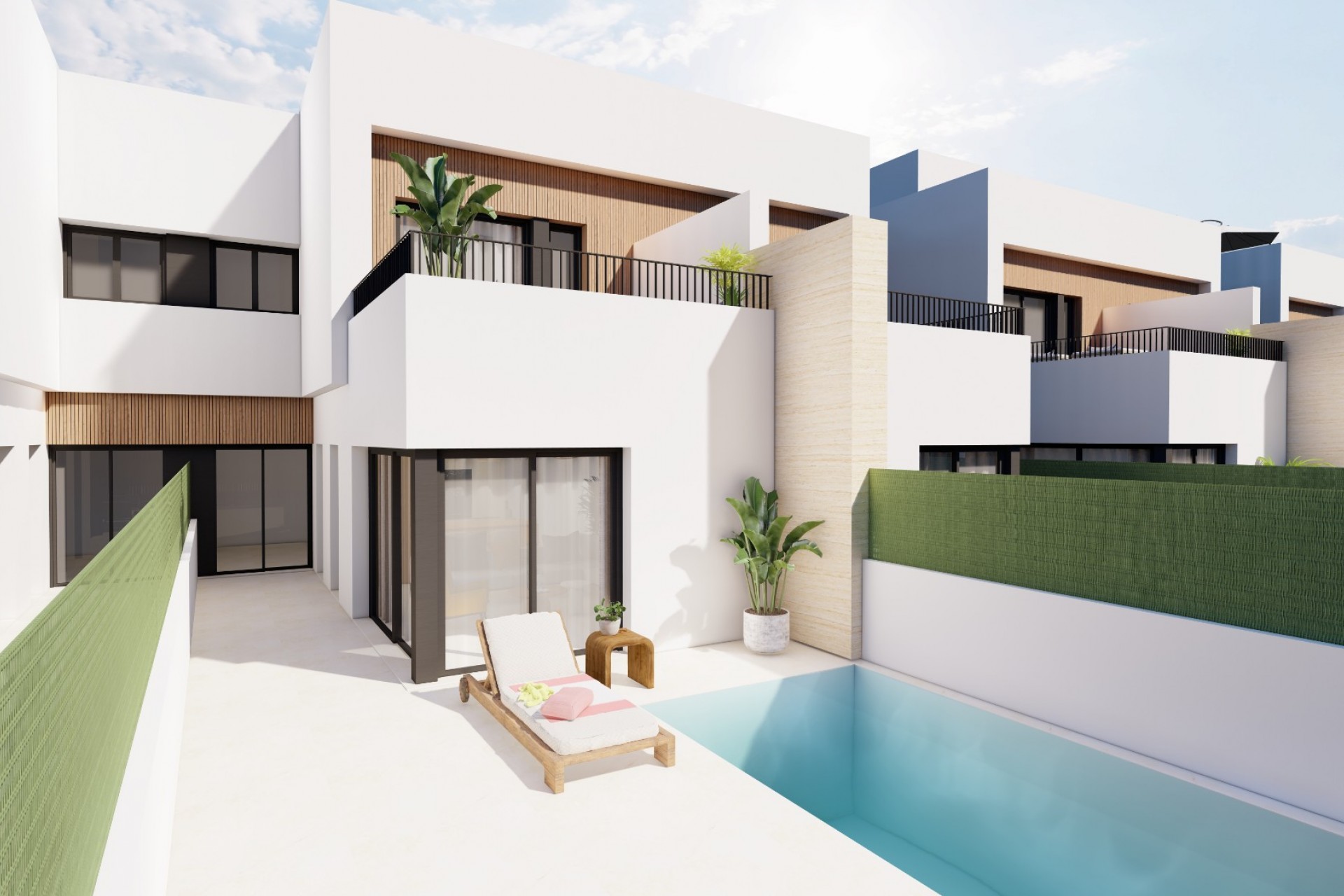 Nueva construcción  - Villa -
Santiago de Ribera