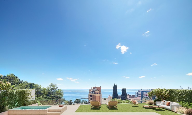 Penthouse - Nowe budownictwo - Málaga - NBS-14421