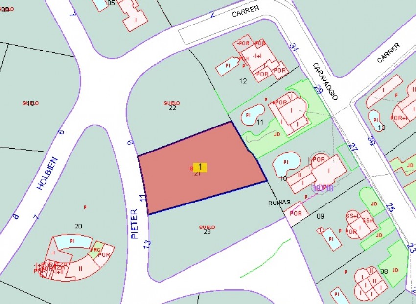 Resale - Building Plot -
Jávea / Xàbia - Cap Martí - El Tossalet - Pinomar