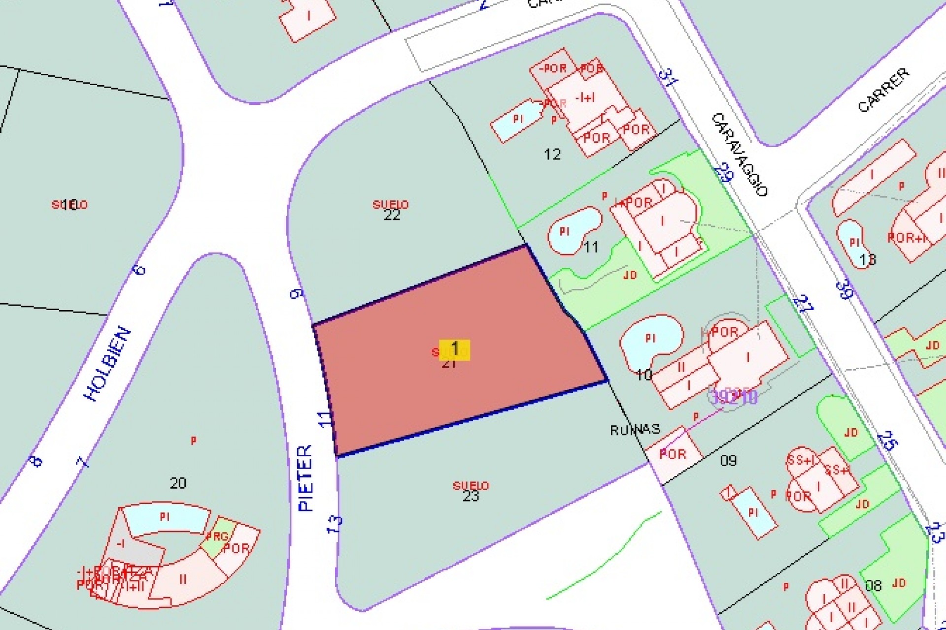 Resale - Building Plot -
Jávea / Xàbia - Cap Martí - El Tossalet - Pinomar